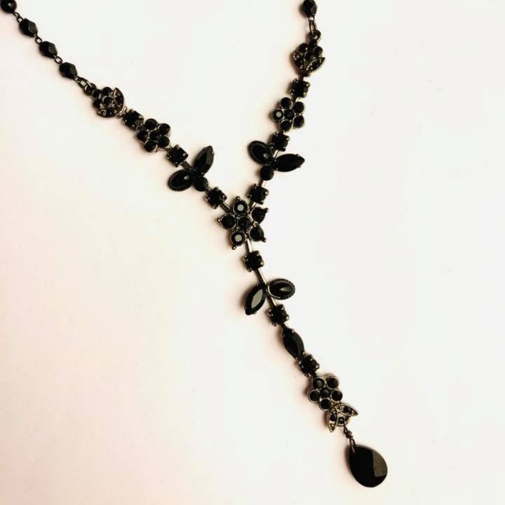 Black Jewel Necklace